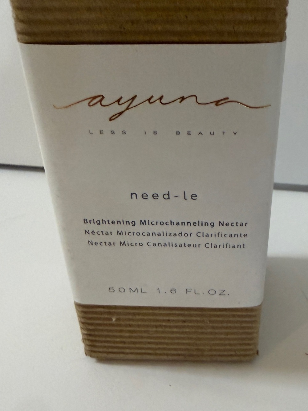 Need-le Brightening Microchanneling Nectar - White & Brown